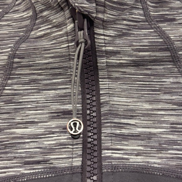 Lululemon Define Jacket Size 10 In Magnum Space Dye Gray - Picture 3 of 7